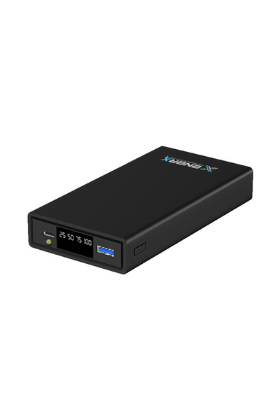 ENERX ENR-P2025DT 20000 mAh Powerbank 22.5 Watt Led Göstergeli Siyah