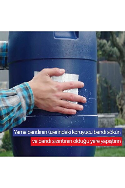 Boss Tape Suya Dayanıklı 4 Adet Yama Onarım Bandı 3M Markalı Yapışkan