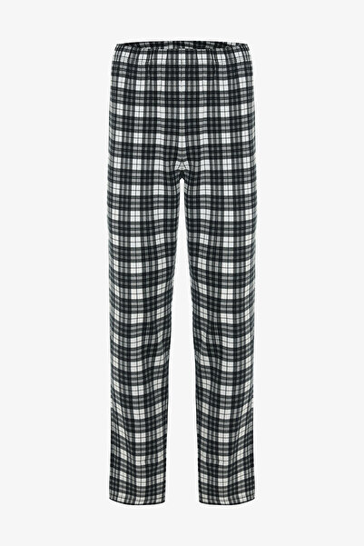 Penti Erkek Listen Slogan Baskılı Pamuklu Kısa Kol Pijama Takımı