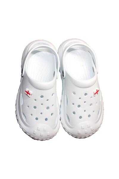 Jose Amorales Slippers/sandals, clogs, for women, EVA foam, white, size 41,