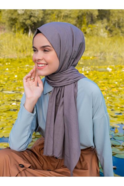 Tuva Şal Organic Shawl - Mink - Tuva