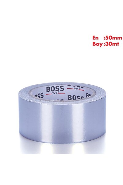 Boss Tape Alüminyum Folyo Bant En:50mm Boy:30mt