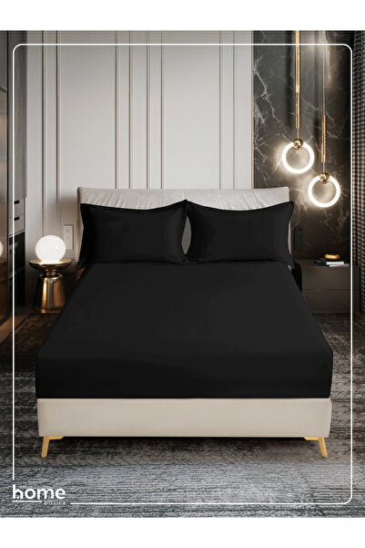 Donetella Fitted Sheet Set – 180x200 cm King Size, 1 Sheet + 2 Pillowcases, 35 cm Deep Pocket