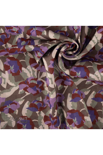 PİRAMİT Φουλάρι με φυσικό σχέδιο