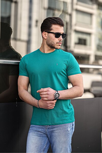 COMBİNE MİCHAİL Мъжка стандартна тениска с кръгло деколте от 100% памук и стандартна кройка