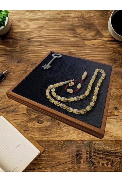 Anemore Collection MUGELLEF DAMLA AMBER TESBIH كبسولة مقطوعة هدية عيد الأب T-840