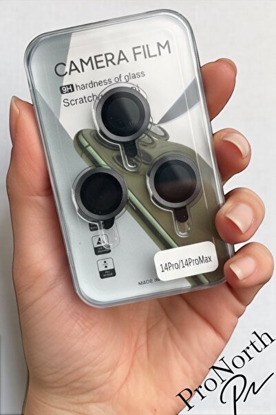 ProNorth IPhone 14 PRO / 14 PRO MAX Uyumlu Kamera Lens Koruyucu