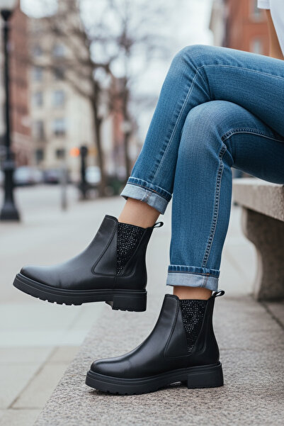 Y&D Shoes أحذية تشيلسي النسائية للموسم الجديد 2025-2026، أحذية يومية مريحة بت...