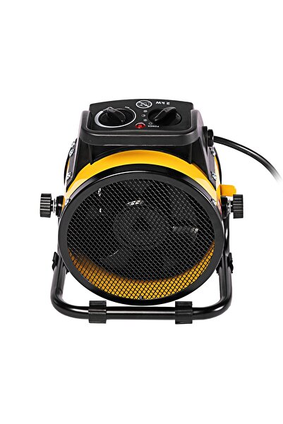 DENZEL Ceramic Heater DHC 2-100, 230 V, 0.025/1/2 kW, 100 m³/h, 20 m², adjustable thermostat