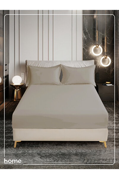 Donetella Fitted Sheet Set – 200x200 cm Super King Size, 1 Sheet + 2 Pillowcases, 35 cm Deep Pocket