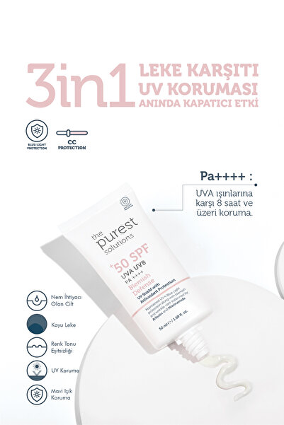 The Purest Solutions Purifying & Skin Tone Equalizer, Skin Care Set with Sun Protection Effect