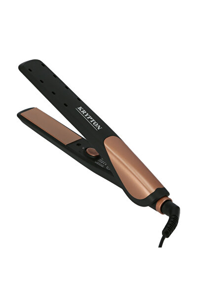 KRYPTON Wet & Dry Ceramic Hair Straightener | Adjustable Heat | 360° Swivel | Travel-friendly