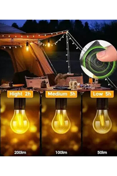 BASHAR Bec portabil NY 01 pentru camping cu incarcare USB