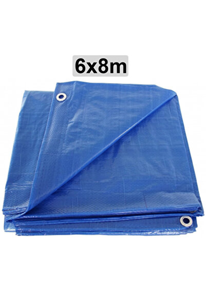 ALASEREN 6x8m Waterproof Rubber Tarpaulin