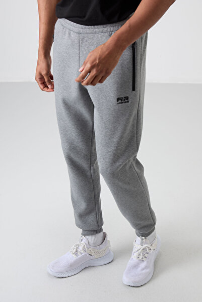 AIR JONES بدلة رياضية سيزار جراي ميلانج بجيوب للرجال - 84929