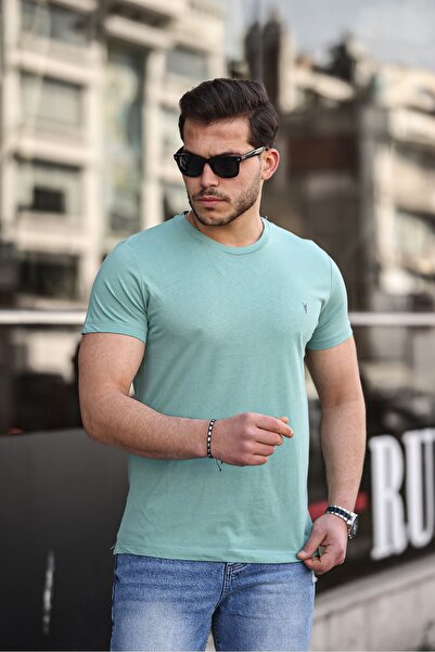 COMBİNE MİCHAİL Мъжка стандартна тениска с кръгло деколте от 100% памук и стандартна кройка