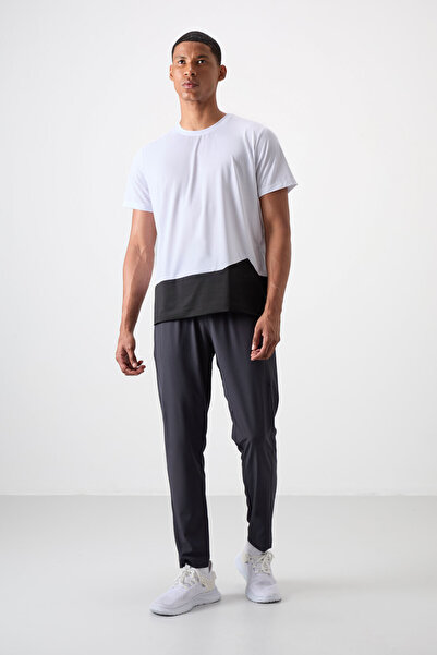 TOMMY LIFE Antrasit İnce Yumuşak Comfort Fit Erkek Eşofman Alt - 82119