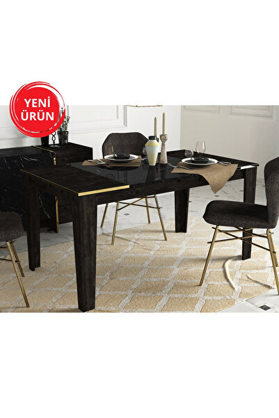 Dekorister Exclusive Veyron Yemek Masası Rebab-mermer
