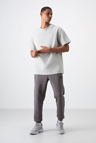 AIR JONES Cesar Koyu Gri Cepli Şardonlu Erkek Eşofman Alt - 84929