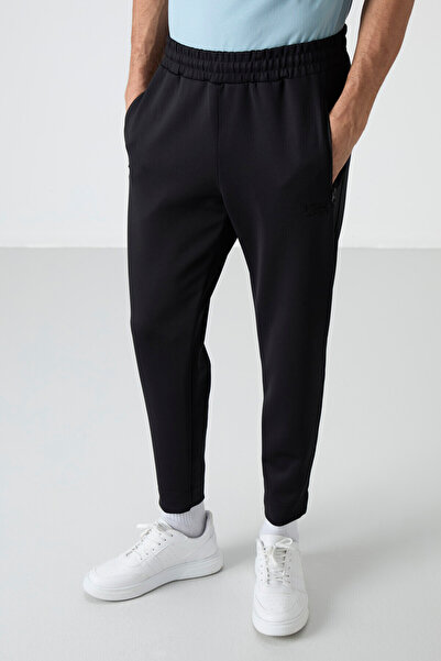 AIR JONES Barton Black Jogger Ανδρική φόρμα κάτω - 84952