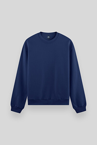 TOMMY LIFE Parlament Basic O Yaka Rahat Form Erkek Sweatshirt - 88053