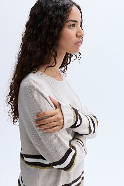 Mudo Loose Fit Striped Sweater