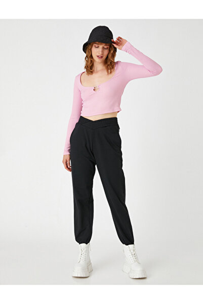 Koton Φούτερ Jogger με λεπτομέρεια στη μέση