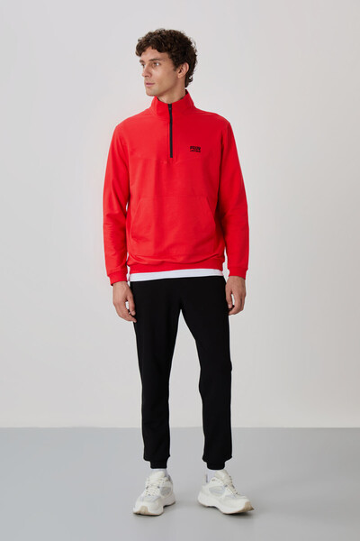 AIR JONES Σετ φόρμας Herbert Fiesta - Μαύρη φόρμα με γιακά - 85233