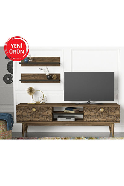 Dekorister Exclusive Royal Tv Ünitesi Ceviz