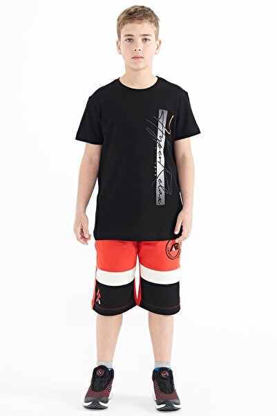 TOMMY LIFE Fiesta πολύχρωμο εμπριμέ κορδόνι με λεπτομέρεια κεντήματος Standar...