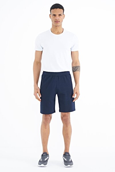 AIR JONES Ryan İndigo Cepli Standart Kalıp Erkek Şort - 81239