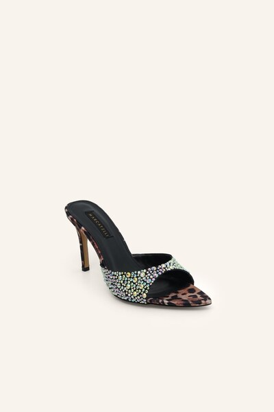 MARCATELLI Leopar Lenora Topuklu Terlik