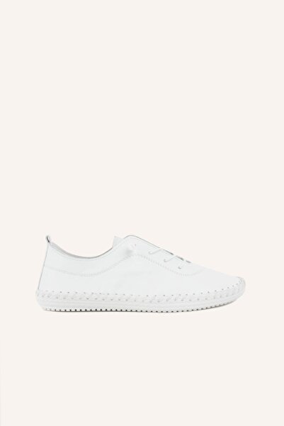MARCATELLI White 2627 Soft Leather Shoes