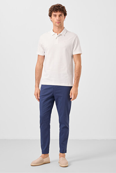 TOMMY LIFE Parlament Standard Fit Woven Lightweight Flexible Chino Men's Trousers - 82180