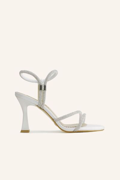 MARCATELLI Manila Mini Topuklu Gelin Ayakkabısı