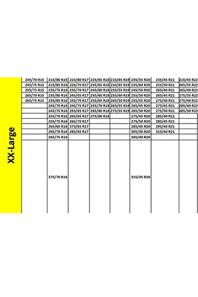 Matte Textile Car Chains Snow 3D Super-X size XXL