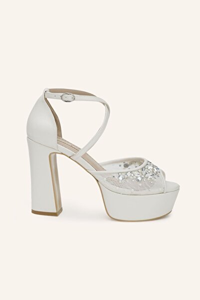 MARCATELLI Ispina Platformlu Gelin Ayakkabısı