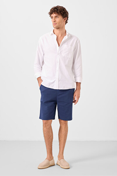 TOMMY LIFE Parlament Standard Fit Woven Lightweight Flexible Chino Men's Shorts - 81291