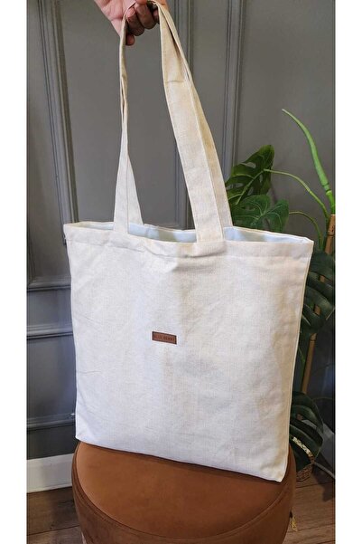 ALTINPAMUK Benita Beige Shoulder and Handbag - Ύφασμα πολλαπλών χρήσεων