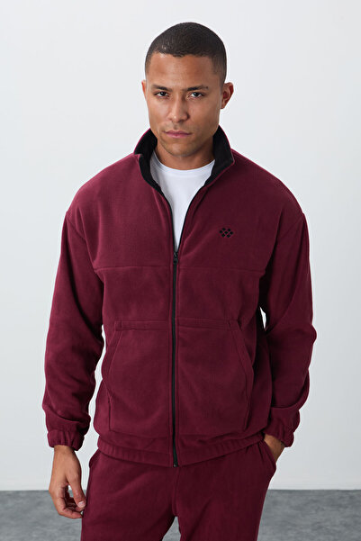 TOMMY LIFE Σετ ανδρικής φόρμας Redbud Thick Soft Textured Comfort Fit Embroidered - 85269