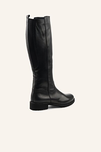 MARCATELLI Siyah Sadie Deri Çizme