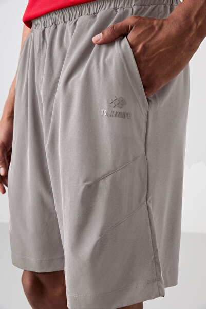 TOMMY LIFE Taş Kalın Yumuşak Comfort Fit Erkek Şort - 81268