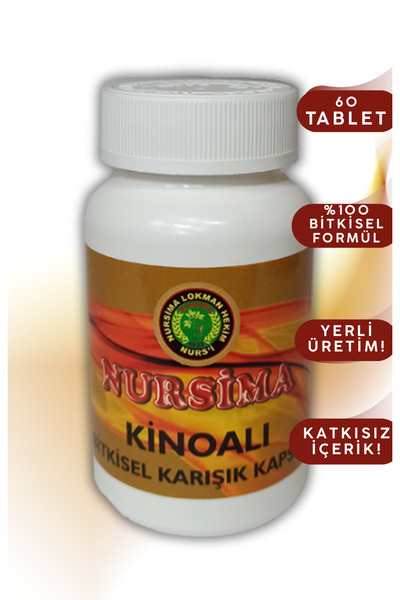 Nursima Kinoalı Bitkisel Karışık Kapsül – 60 Kapsül | Doğal Bitkisel Takviye Edici Gıda