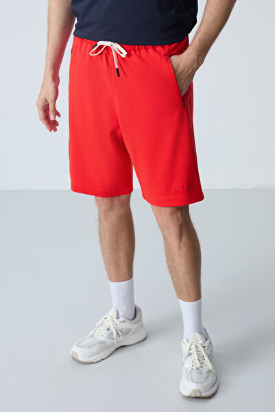 AIR JONES Fiesta Cotton Thick Soft Textured Standard Fit Basic Men's Shorts - 81276