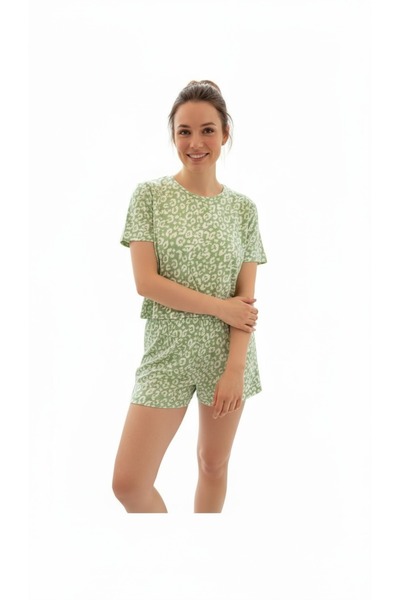 Merlot Set pijamale tricotate - tricou și pantaloni scurți