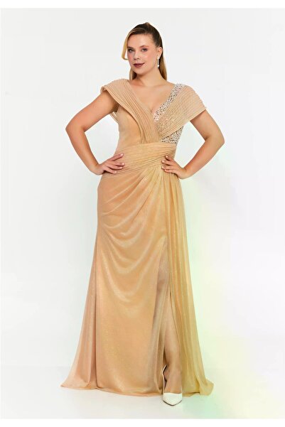 MAXXE 6133SIM İŞLEMELİ SİM TÜL ELBİSE