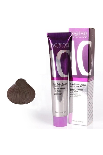 Morfose 10 SAÇ BOYASI 100ml/ 8.111 Ekstra Mat Açık Küllü Kumral