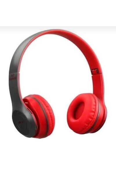 Genel Markalar P47 Bluetooth Kulaklık Wireless Kablosuz Kart Girişli Radyolu Aux