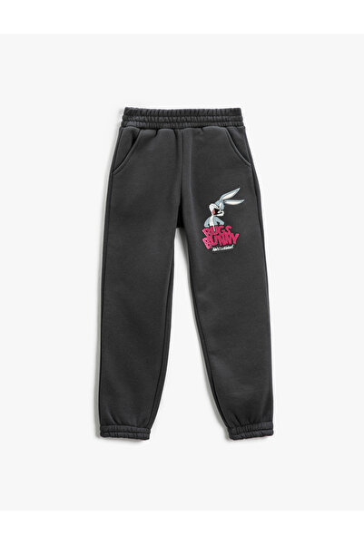 Koton Bugs Bunny Printed Jogger Sweatpants Licensed Elasztikus derékkal