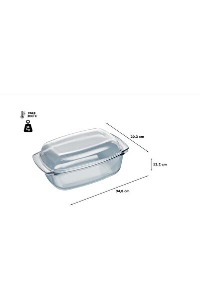 Bosch Siemens Glass Cooking-Frying Tray with Lid